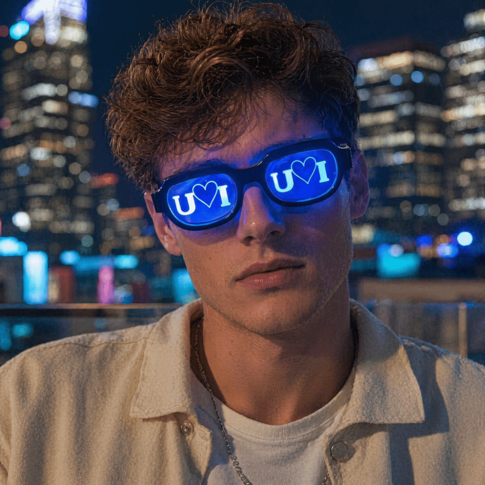 نظارات LED ذات تأثيرات خاصة، م - مراجعة Glow In The Dark Party Glasses وسعره
