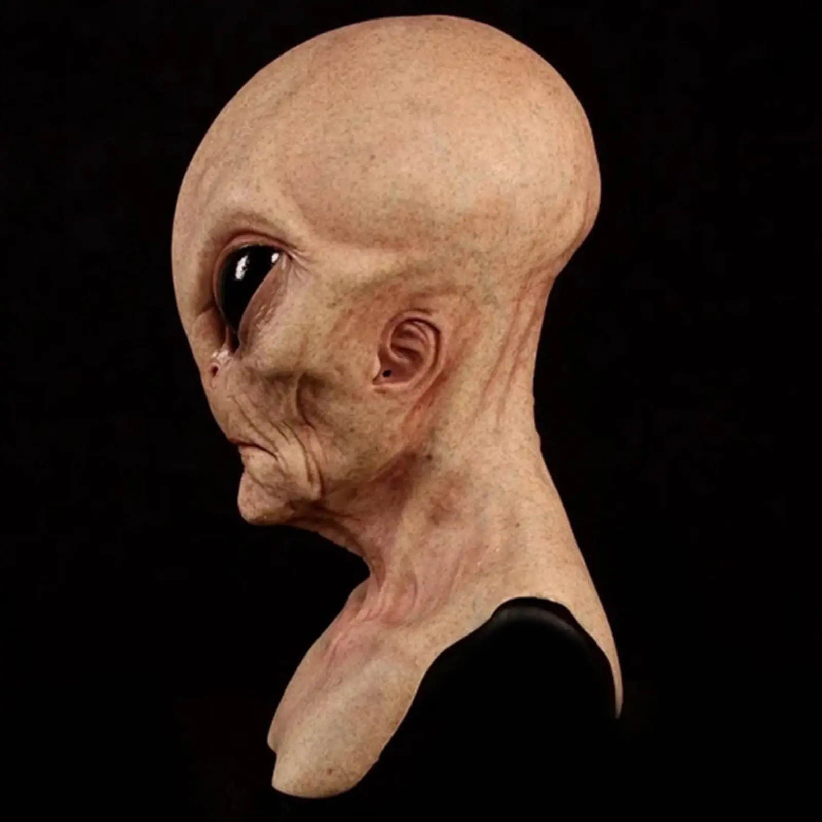 قناع هالوين على شكل كائن فضائي - مراجعة Latex Alien Mask Realistic وسعره